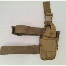 Кобура стегна PANTAC Tactical Leg Holster Coyote Brown