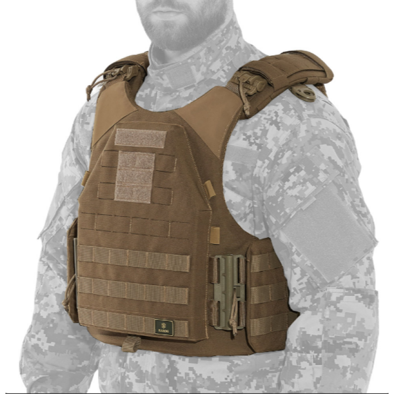 Бронежилет Plastoon XM kit 1, Сoyote (L) 2 клас ДСТУ 4 light ДСТУ