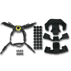 Підвісна система та подушки для бойового шолома FAST чорні