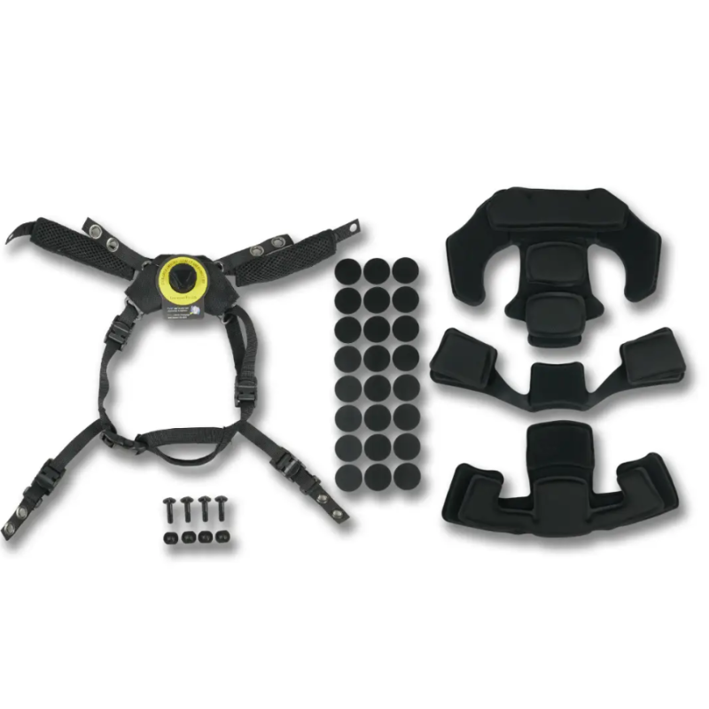 Подвесная система и подушки для боевого шлема FAST чорні