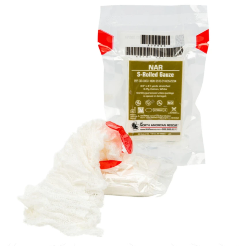 Бинт для тампонади NAR S-Rolled Gauze