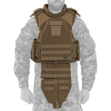 Модульний бронежилет Plastoon XM kit 4, coyote, М, 4 light ДСТУ, 1 класс ДСТУ