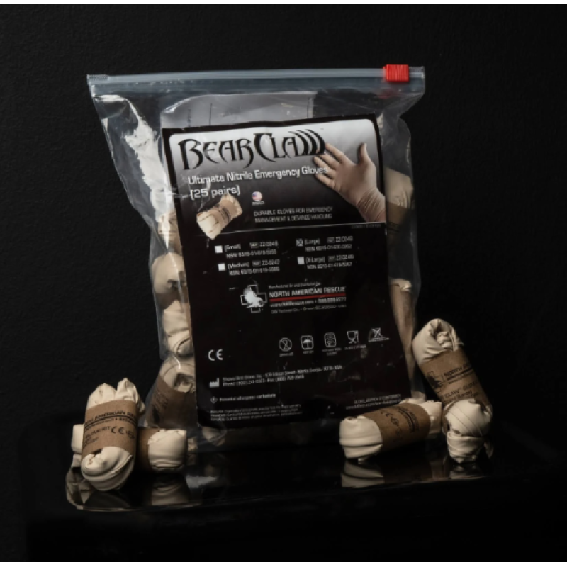 Набір нітрилових рукавичок NAR Black Talon Gloves 25 пар М Coyote
