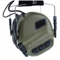 Навушники активні тактичні для стрільби EARMOR M31 Foliage Green