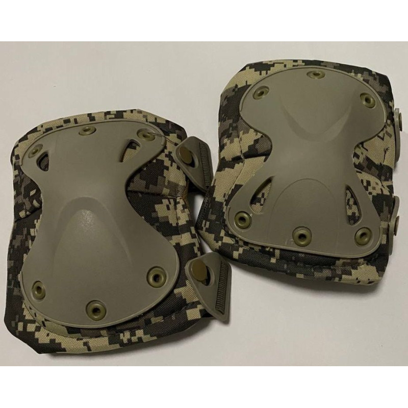 Наколінники тактичні захисні Wosport піксель