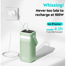 Павербанк для ноутбука Romoss PMT60 Power Bank 60000 mah 100W Зелений