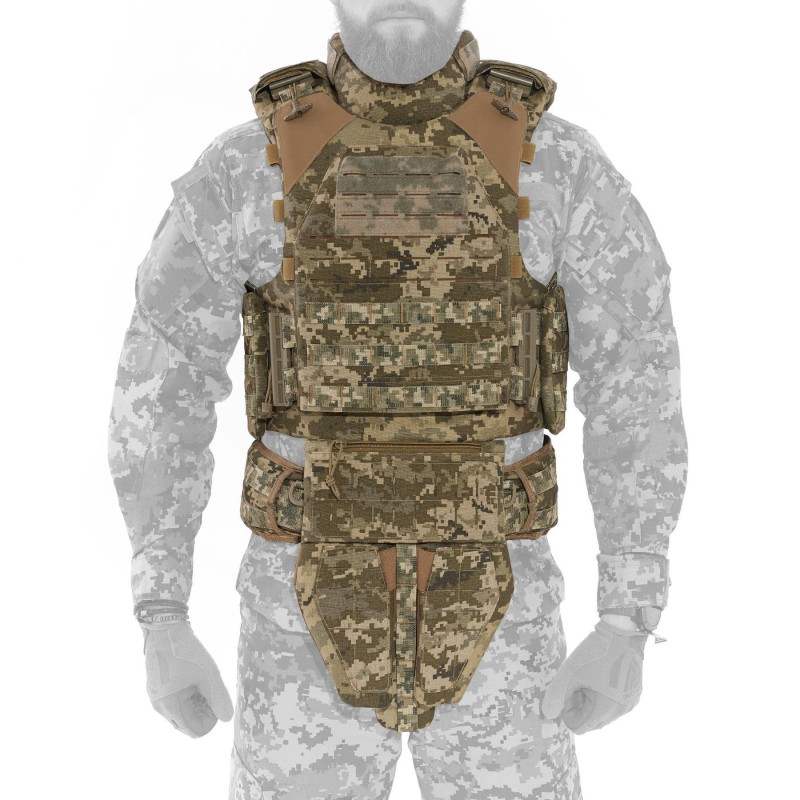 Модульный бронежилет Plastoon XM kit 5, MM14, М, 4 light ДСТУ, 1 класс ДСТУ