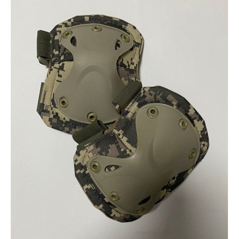 Налокотники тактические защитные Wosport пиксель