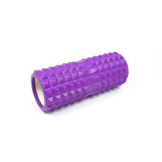 Ролик масажний EasyFit Grid Roller 33 см v.1.2 Фіолетовий S53-1174 Ролик масажний EasyFit Grid Roller 33 см v.1.2 Фіолетовий S53-1174