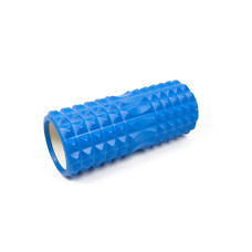 Ролик массажный EasyFit Grid Roller 33 см v.1.2 Синий S53-1172