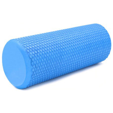 Ролик масажний EasyFit Foam Roller 30 см Синій S53-1180