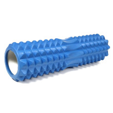 Ролик масажний EasyFit Grid Roller 45 см v.2.2 Синій S53-1189