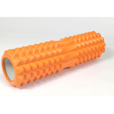 Ролик масажний EasyFit Grid Roller 45 см v.2.2 Помаранчевий S53-1191