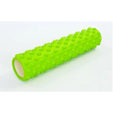 Ролик масажний EasyFit Grid Roller PRO 45 см Салатовий S53-1195
