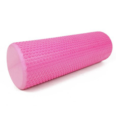 Ролик массажный EasyFit Foam Roller 45 см Розовый S53-1201 Ролик массажный EasyFit Foam Roller 45 см Розовый S53-1201