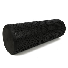 Ролик массажный EasyFit Foam Roller 45 см Черный S53-1198
