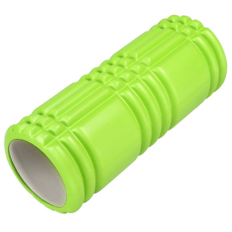 Ролик массажный EasyFit Grid Roller 33 см v.1.0 Салатовый S53-1159
