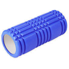 Ролик массажный EasyFit Grid Roller 33 см v.1.0 Синий S53-1158 Ролик массажный EasyFit Grid Roller 33 см v.1.0 Синий S53-1158