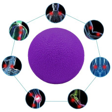 М'ячик масажний EasyFit TPR 6 см фіолетовий S53-1253