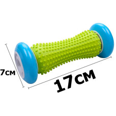 Массажный ролик EasyFit для рук и ног 17х7 см салатовый S53-1255 Массажный ролик EasyFit для рук и ног 17х7 см салатовый S53-1255