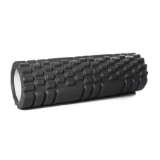 Роллер массажный EasyFit Grid Roller Mini 30 см черный S53-1259