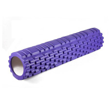 Роллер массажный EasyFit Grid Roller 60 см v.3.1 фиолетовый S53-1261 Роллер массажный EasyFit Grid Roller 60 см v.3.1 фиолетовый S53-1261