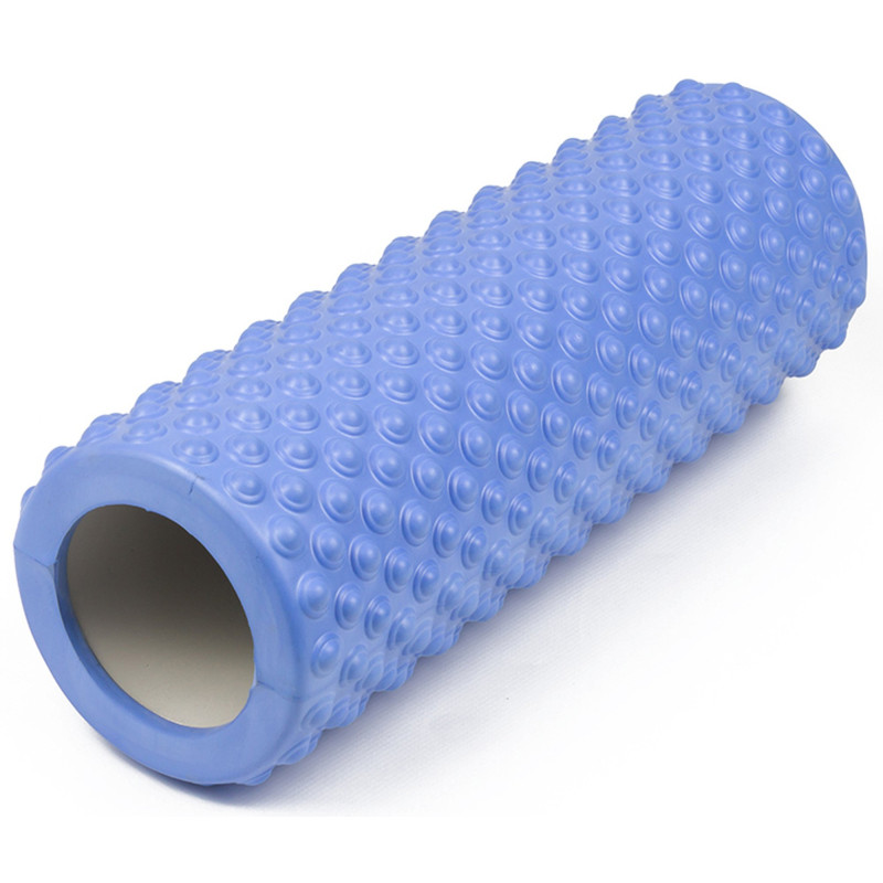 Ролик массажный EasyFit Grid Roller Light 33 см Голубой S53-1408