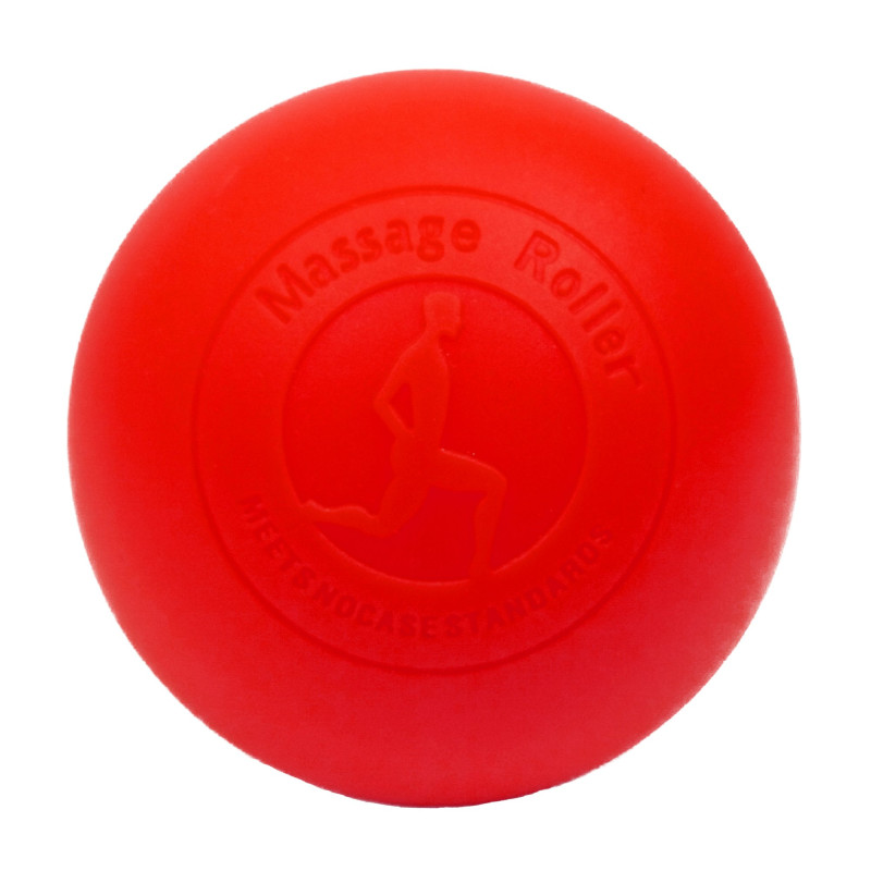 Мячик массажный EasyFit каучук 6.5 см красный S53-1495