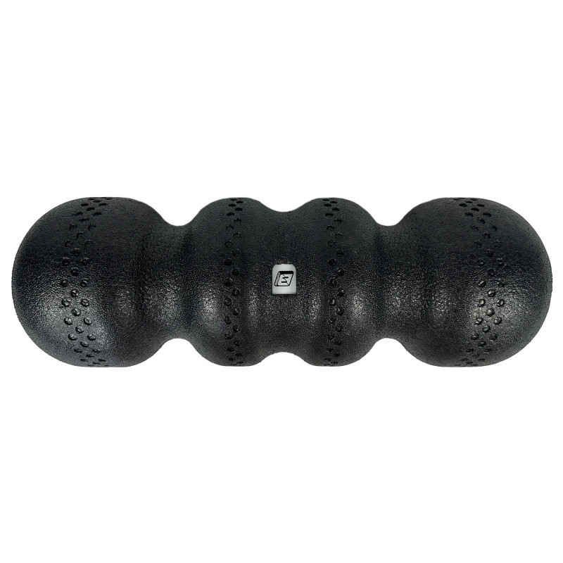 Ролик масажний EasyFit SlateShaper 45 см чорний S53-1558