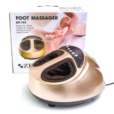 Массажер для ног и ступней Zenet ZET-762 роликовый, компрессионный с прогревом S55-727988234