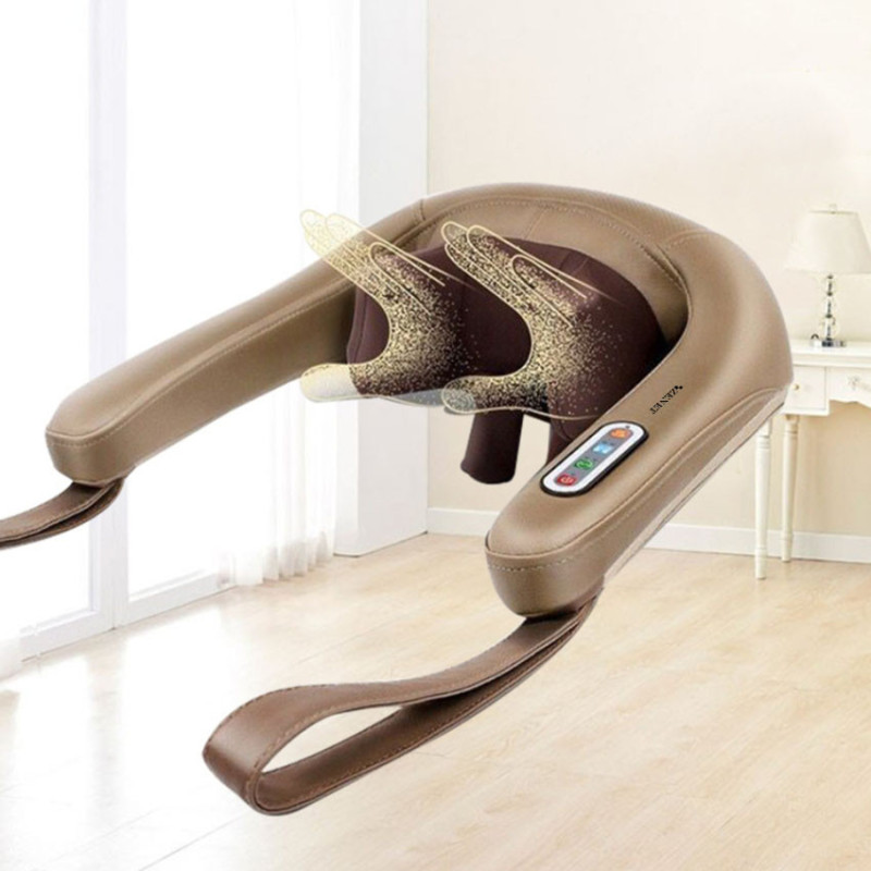 Роликовый массажер Zenet Zet-759 массаж шиаца для шеи, спины и плеч S55-1006227140