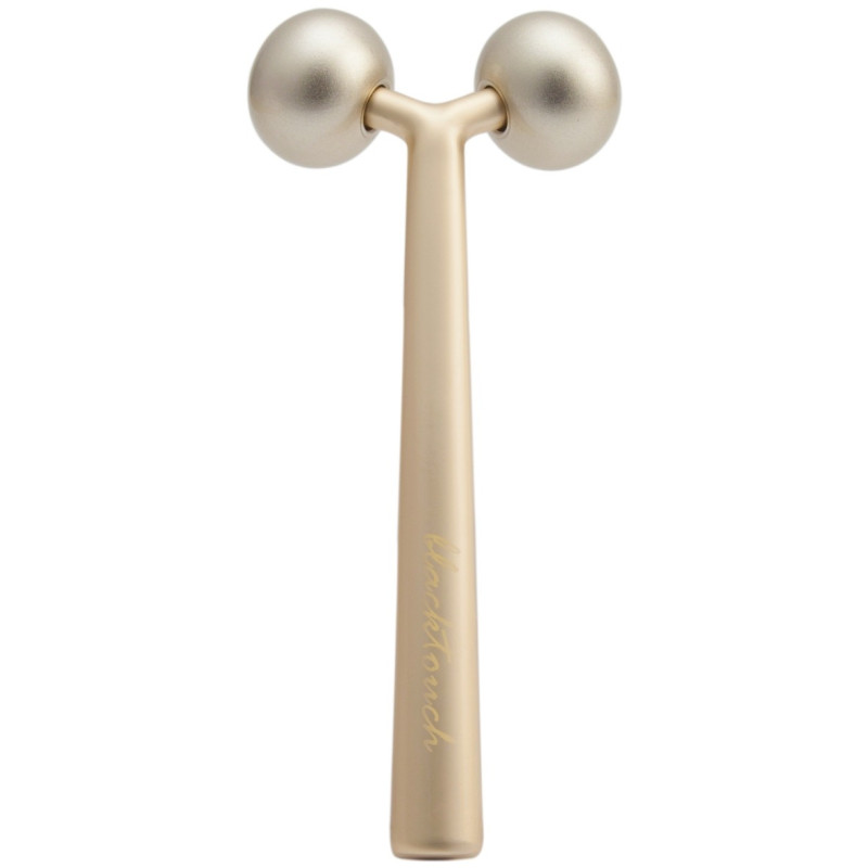 "Золотий ролер" з латуні для обличчя Black touch Gentle Gold