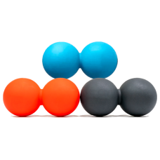 Двойной тяжелый фасциальный массажный мяч Ortek 12х6см Двойной тяжелый фасциальный массажный мяч Ortek 12х6см