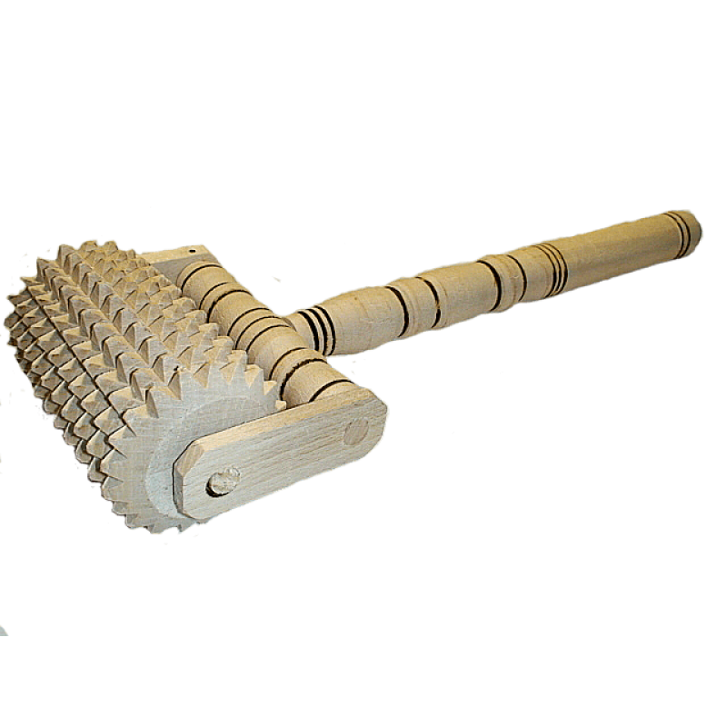 Деревянный массажер ручной.