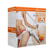 Вакуумный антицеллюлитный массажер для тела и лица Vacu Expert Gezatone