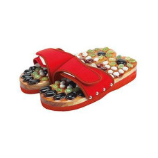 Масажні тапочки з підошвою з натуральних каменів Medic Spa