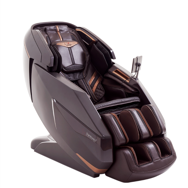 Крісло масажне Casada TITAN (карамельно-коричневий) S29-100928