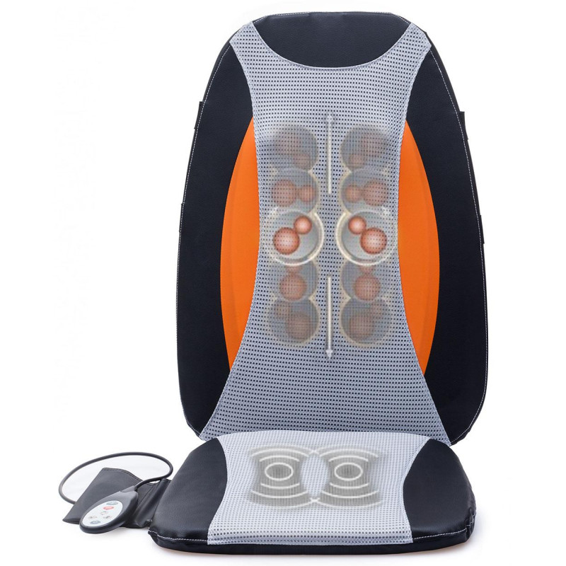 Роликовая массажная накидка Zenet ZET-773 с инфракрасным прогревом + ПОДАРОК S55-727265616