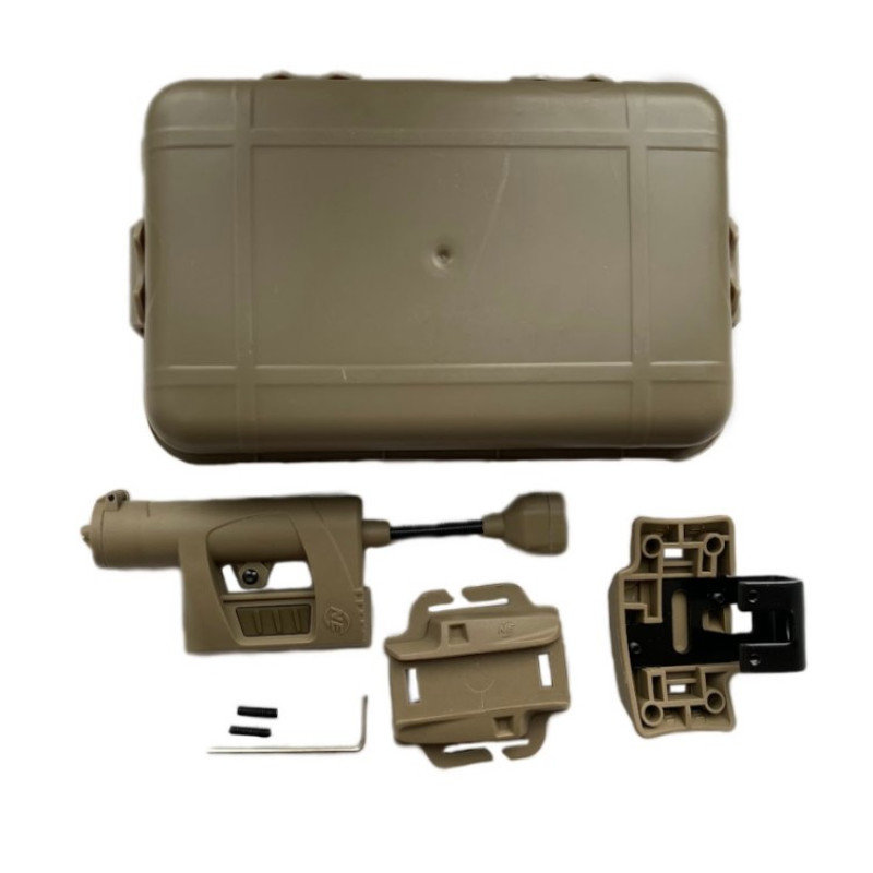 Ліхтарик до шолому WNE05006 Хакі на шолом Charge Mpls з червоним світлом