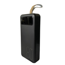 Павер Банк Power Bank iBattery із ліхтариком на 20000 mAh black