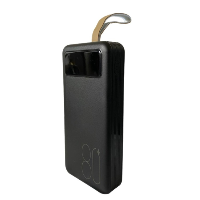 Павер Банк Power Bank iBattery із ліхтариком на 20000 mAh black