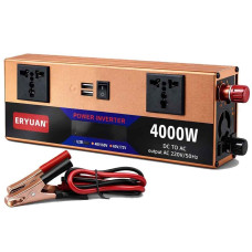 Перетворювач напруги - інвертор з вольтметром 4000W 12V-220V Перетворювач напруги - інвертор з вольтметром 4000W 12V-220V