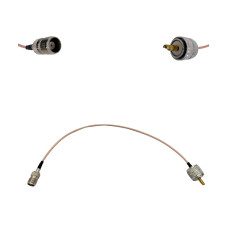 Пігтейл UHF-Male - TNC-Female ВЧ кабель перехідник RG316 довжина 30 см Пігтейл UHF-Male - TNC-Female ВЧ кабель перехідник RG316 довжина 30 см