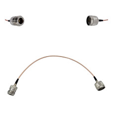 Пігтейл N-Type-Male - N-Type-Female ВЧ кабель перехідник RG316 довжина 30 см Пігтейл N-Type-Male - N-Type-Female ВЧ кабель перехідник RG316 довжина 30 см