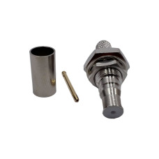 Роз'єм QMA-Female на кабель RG223 під обтиск