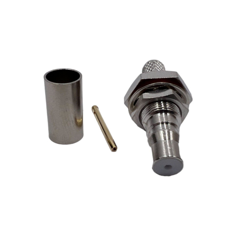 Роз'єм QMA-Female на кабель RG223 під обтиск