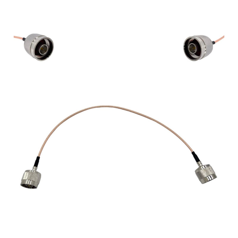 Пігтейл N-Type-Male - N-Type-Male ВЧ кабель перехідник RG316 довжина 30 см