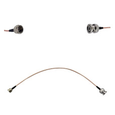 Пігтейл UHF-Male - BNC-Male ВЧ кабель перехідник RG316 довжина 30 см