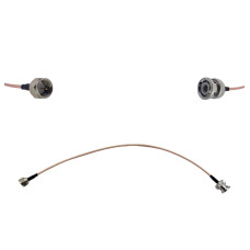 Пігтейл F-Male - BNC-Male ВЧ кабель перехідник RG316 довжина 30 см