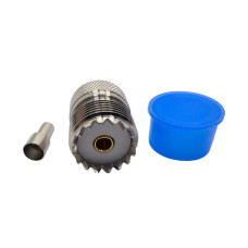 Роз'єм UHF-Female на кабель RG174 під обтиск Роз'єм UHF-Female на кабель RG174 під обтиск